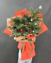 Bó Hoa Thông Tươi - Merry Xmas - belovedbeyond.com