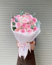 Bó Hoa Pastel Cầu Hôn - belovedbeyond.com