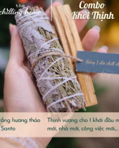 Combo Khởi Thịnh (Xô Hương Thảo & Gỗ Trắc Xanh) - belovedbeyond.com
