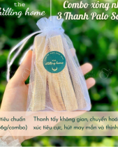 Combo 03 Thanh Gỗ Trắc Xanh (Palo Santo) - belovedbeyond.com