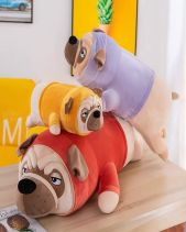 Gấu Bông Chó Pug Nằm - belovedbeyond.com