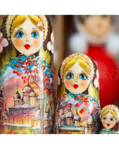 Búp Bê Nga 5 Lớp “Mùa Thu Nước Nga” - belovedbeyond.com