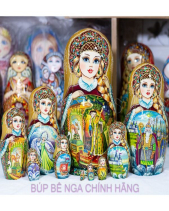 Búp Bê Nga 10 Lớp Cổ Tích Vua Saltan - belovedbeyond.com