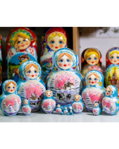 Búp Bê Nga 15 Lớp 22Cm “Phong Cảnh Mùa Đông” - belovedbeyond.com