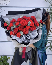 Bó Hoa Ohara Đỏ 30 Bông - belovedbeyond.com