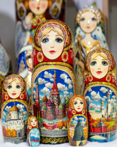 Bộ Búp Bê Nga 5 Lớp 18Cm Saint Petersburg - belovedbeyond.com