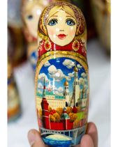 Bộ Búp Bê Nga 5 Lớp 18Cm Saint Petersburg - belovedbeyond.com