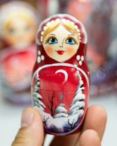 Búp Bê Nga 7 Lớp 22Cm Mùa Đông - belovedbeyond.com