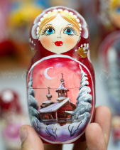 Búp Bê Nga 7 Lớp 22Cm Mùa Đông - belovedbeyond.com