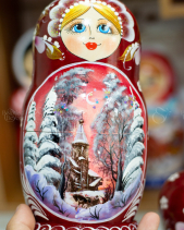 Búp Bê Nga 7 Lớp 22Cm Mùa Đông - belovedbeyond.com