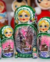 Búp Bê Nga 7 Lớp 22Cm Mùa Đông - belovedbeyond.com