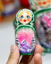 Búp Bê Nga 7 Lớp 22Cm Mùa Đông - belovedbeyond.com