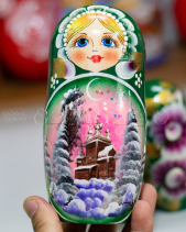 Búp Bê Nga 7 Lớp 22Cm Mùa Đông - belovedbeyond.com