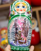 Búp Bê Nga 7 Lớp 22Cm Mùa Đông - belovedbeyond.com