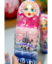Búp Bê Nga 5 Lớp 18Cm Mùa Đông - belovedbeyond.com