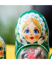 Búp Bê Nga 5 Lớp 18Cm Mùa Đông - belovedbeyond.com