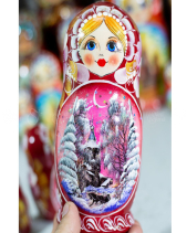 Búp Bê Nga 5 Lớp 18Cm Mùa Đông - belovedbeyond.com