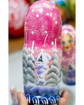 Búp Bê Nga 5 Lớp 18Cm Mùa Đông - belovedbeyond.com