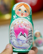 Búp Bê Nga 5 Lớp 12Cm Mùa Đông - belovedbeyond.com