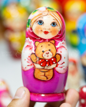 Búp Bê Nga 3 Lớp 12Cm Misa Ôm Gấu - belovedbeyond.com