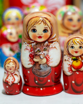 Búp Bê Nga 3 Lớp 12Cm Misa Ôm Mèo - belovedbeyond.com