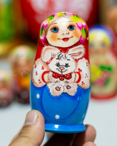Búp Bê Nga 3 Lớp 12Cm Misa Ôm Hoa, Ôm Thỏ - belovedbeyond.com