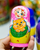 Búp Bê Nga 5 Lớp 12Cm Misa Ôm Mèo - belovedbeyond.com
