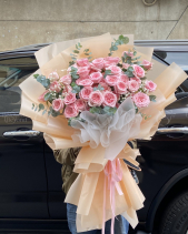 Bó Hoa Ohara Hồng Mix Baby Hà Lan - belovedbeyond.com