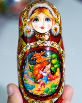 Búp Bê Nga Cao Cấp 5 Lớp 18Cm Cổ Tích Nga - belovedbeyond.com