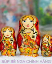 Búp Bê Nga Cao Cấp 5 Lớp 10Cm Cô Bé Ôm Gà - belovedbeyond.com