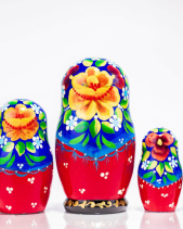 Búp Bê Nga Cao Cấp 5 Lớp 10Cm Cô Bé Ôm Hoa - belovedbeyond.com