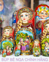 Búp Bê Nga 7 Lớp Các Em Bé Nga - belovedbeyond.com