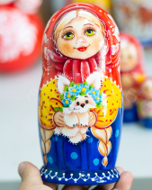 Búp Bê Nga 5 Lớp 18Cm Misa Và Cún Cưng - belovedbeyond.com