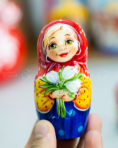 Búp Bê Nga 5 Lớp 18Cm Misa Và Cún Cưng - belovedbeyond.com