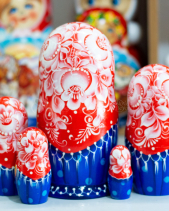 Búp Bê Nga 5 Lớp 18Cm Misa Và Cún Cưng - belovedbeyond.com