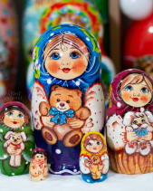Búp Bê Nga 5 Lớp 15Cm Misa Ôm Gấu - belovedbeyond.com