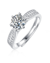 Nhẫn Bạc Nữ Đính Kim Cương Moissanite Aidan_335168 - belovedbeyond.com