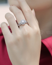 Nhẫn Bạc Đính Kim Cương Moissanite Elfleda_564974 - belovedbeyond.com