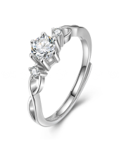 Nhẫn Bạc Đính Kim Cương Moissanite Scarlett_054807 - belovedbeyond.com