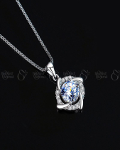Dây Chuyền Bạc Nữ Đính Kim Cương Moissanite_413898 - belovedbeyond.com
