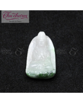 Mặt Tượng Quan Thế Âm Bồ Tát Ngọc Cẩm Thạch A - belovedbeyond.com