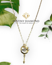 Dây Chuyền Kim Cương: Ánh Trăng Bên Em - belovedbeyond.com