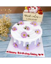 Bánh Hoa Cúc Tím - belovedbeyond.com