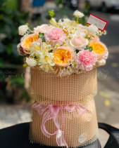 Bó Hoa Kiểu Mới Màu Pastel - belovedbeyond.com