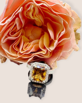 Nhẫn Bạc Thiết Kế Chu Charm - belovedbeyond.com