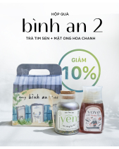 Combo Bình An 2 (Mật Ong Hoa Chanh + Trà Tim Sen) - belovedbeyond.com