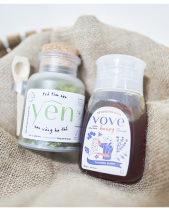 Combo Bình An 1 (Mật Ong Hoa Nhãn + Trà Tim Sen) - belovedbeyond.com