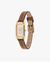 Đồng Hồ Nữ Dây Da Nâu Hình Chữ Nhật Coach Cady - belovedbeyond.com