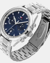 Tommy Hilfiger Bennett 1791725 Blue Plate Multi Me - belovedbeyond.com