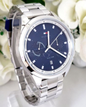 Tommy Hilfiger Bennett 1791725 Blue Plate Multi Me - belovedbeyond.com